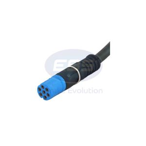 CABLE + SOCKET; FOR POWER ISO 7