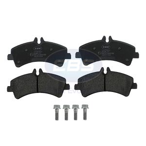 BRAKE PAD SET E11 - C/W BOLTS