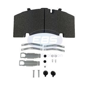 BRAKE PAD SET E11 C/W F/KIT
