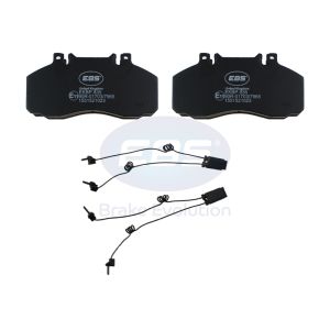 BRAKE PAD SET C/W WEAR LEADS E11 - MERCEDES